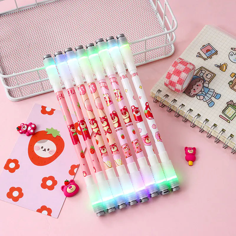 LED Luminous Flash Gel Pen