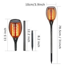 Solar LED Outdoor Flame Torch
