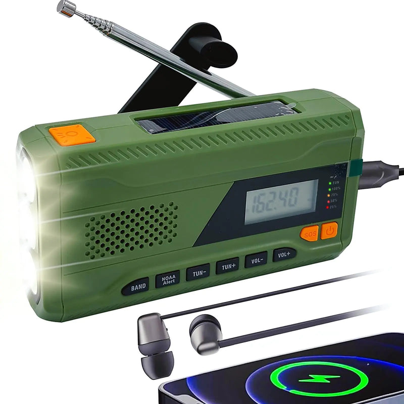 Emergency Radio/LED Flashlight